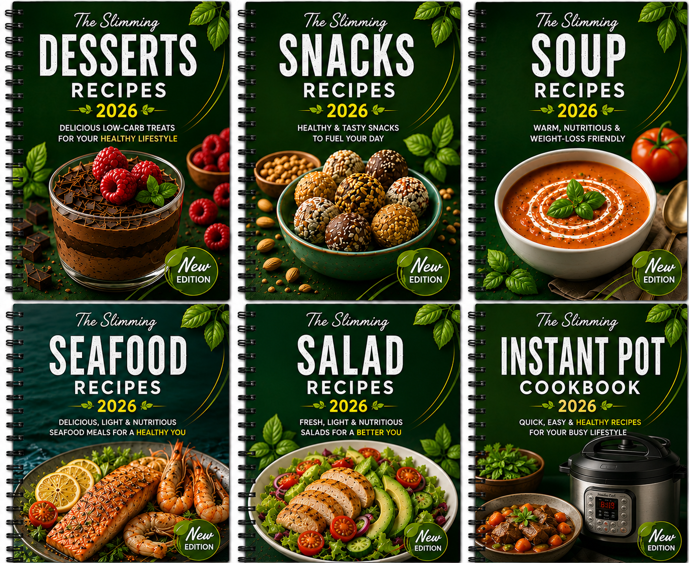 Slimming Diet Challenge Cookbooks Bundle 2026