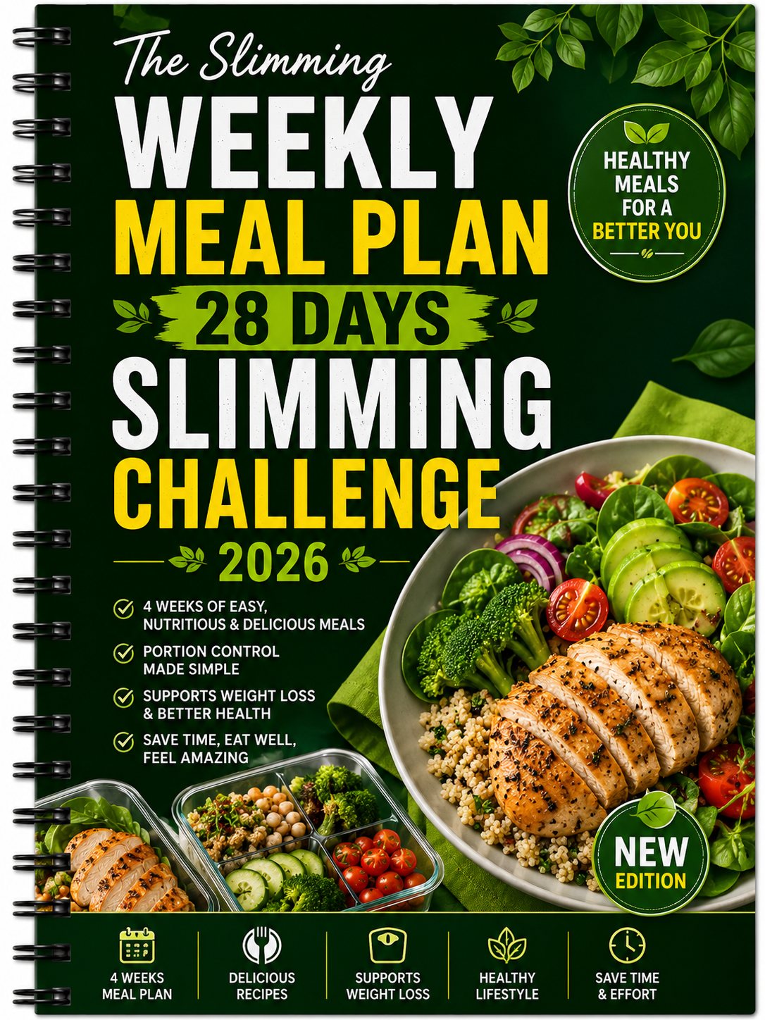 Slimming Diet Challenge Cookbooks Bundle 2026