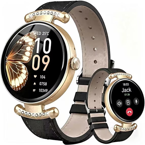 Smart Watches for Women, 1.2'' AMOLED HD Round Screen